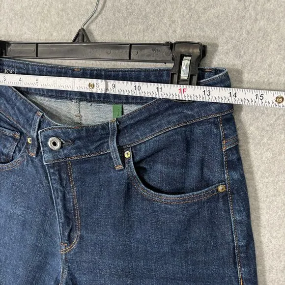 G Star Jeans Womens 27 Crop Raw Joci 3D Mid Slim Jowsie Crossover Overlapped