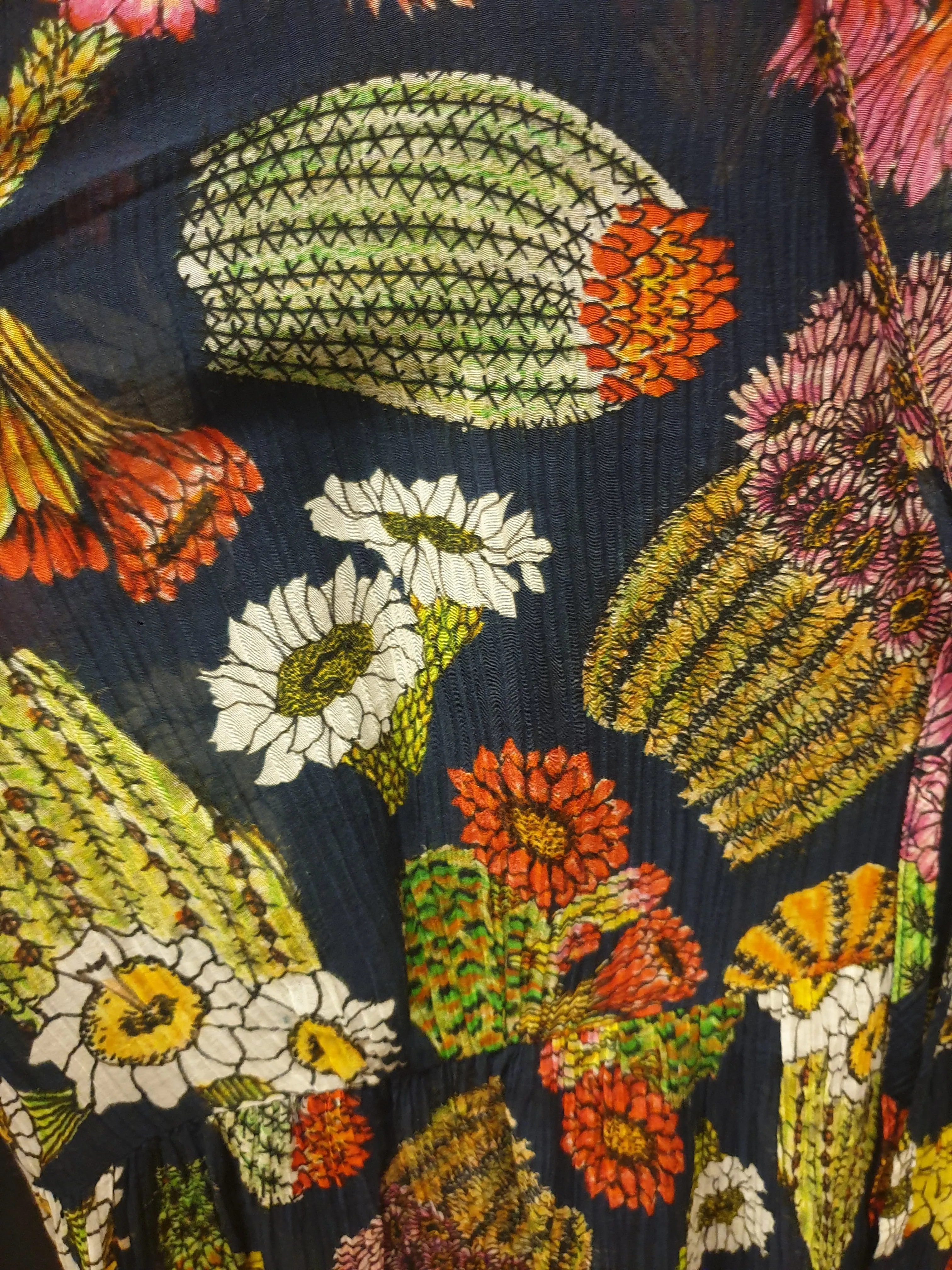 Gorman cactus print long sleeve dress size 6, fits 6 and 8