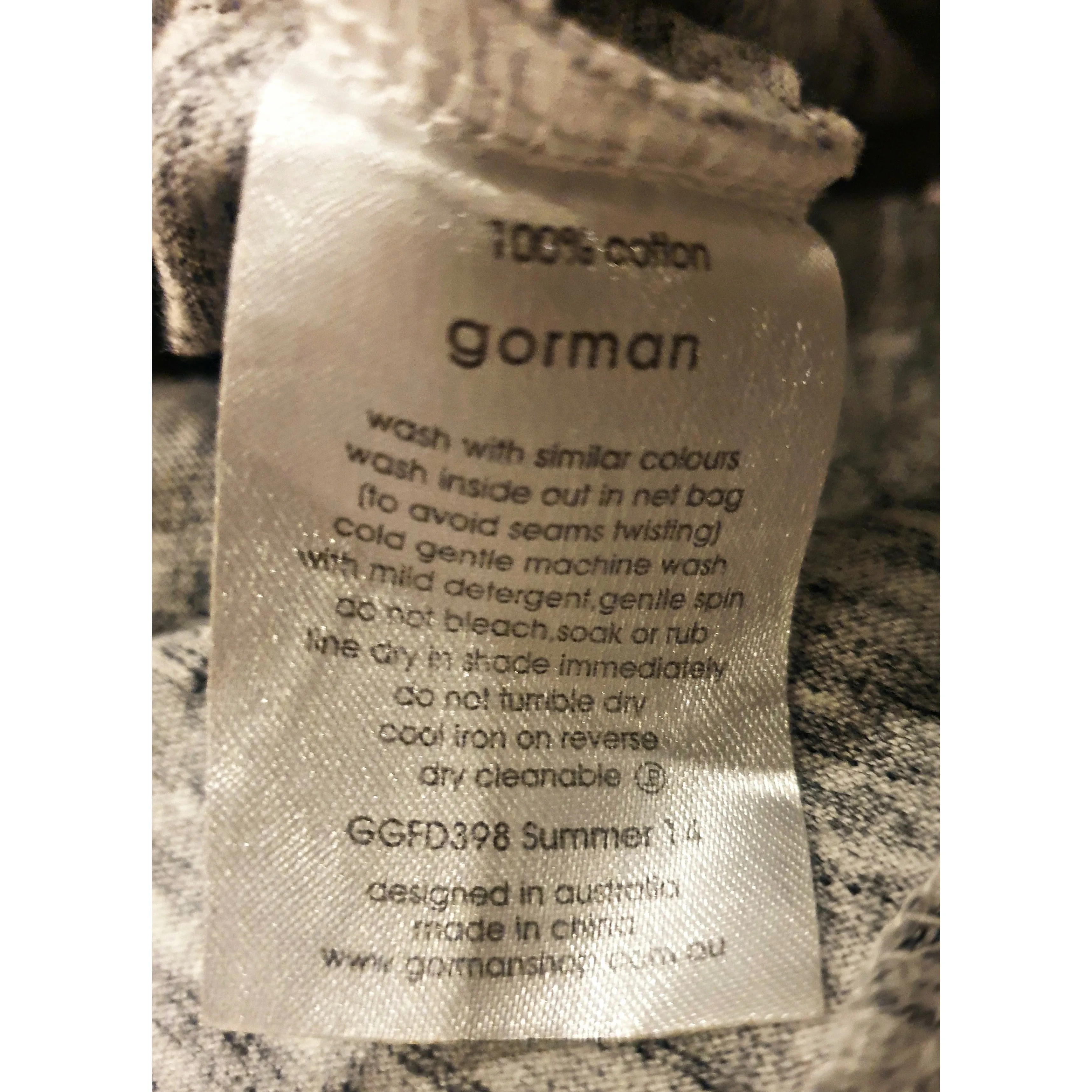 Gorman grey sleevless maxi dress size 12