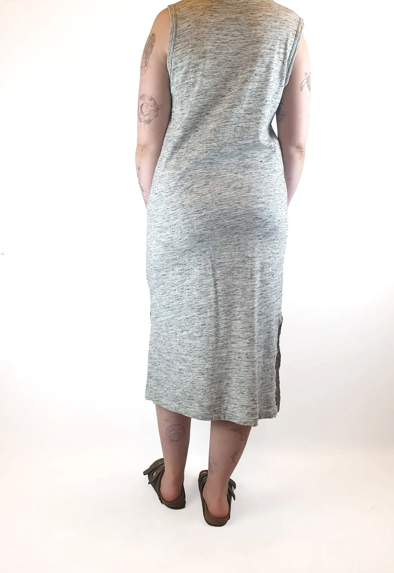 Gorman grey sleevless maxi dress size 12