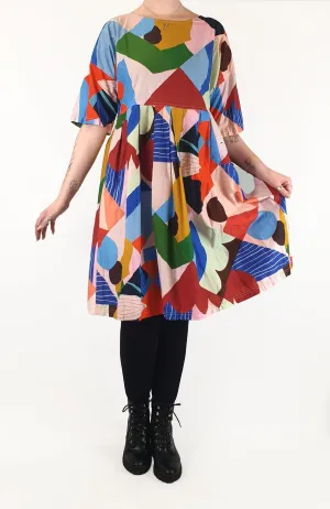 Gorman   Katie Eraser colourful cotton dress size M