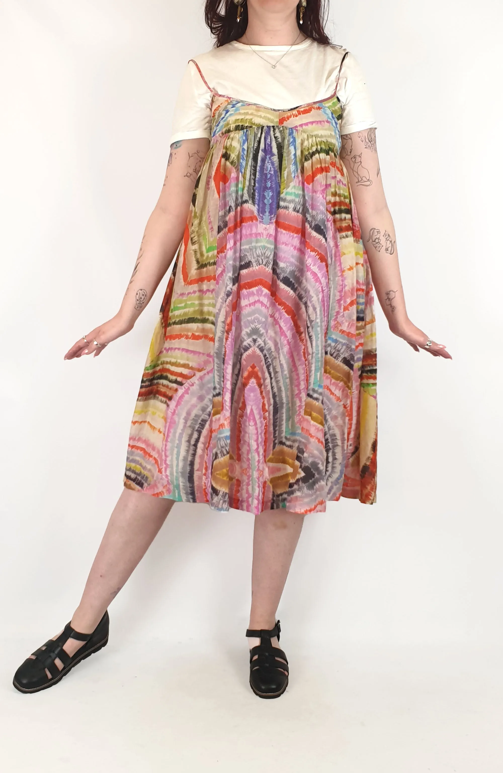 Gorman rainbow coloured dress size 12