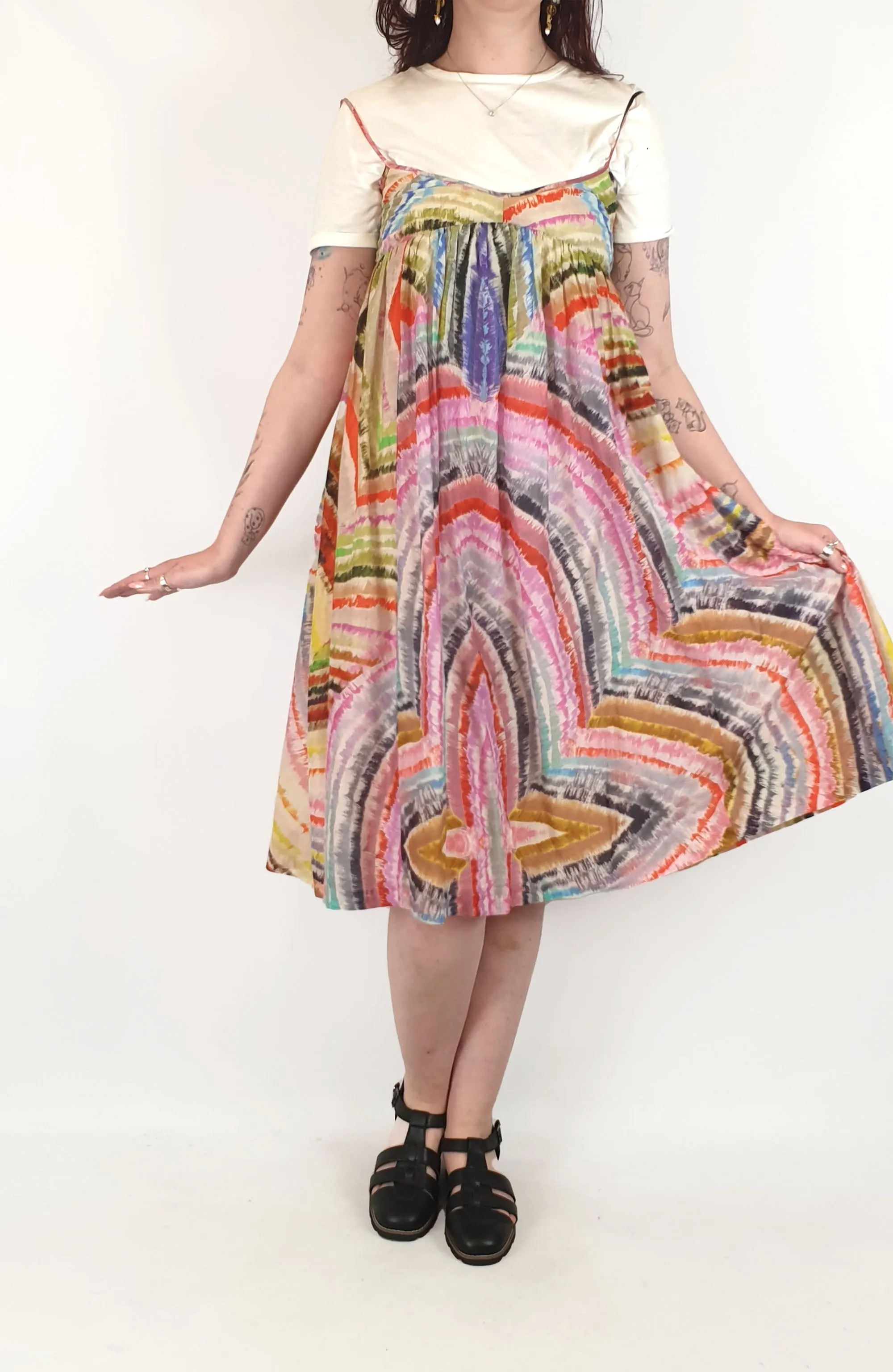 Gorman rainbow coloured dress size 12