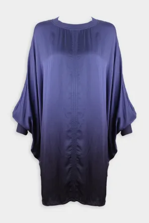 Grace Dress in Indigo Dip Dye