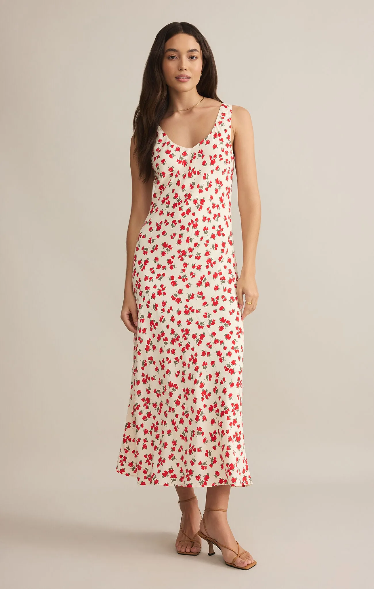 Hana LA Rosa Ditsy Maxi Dress