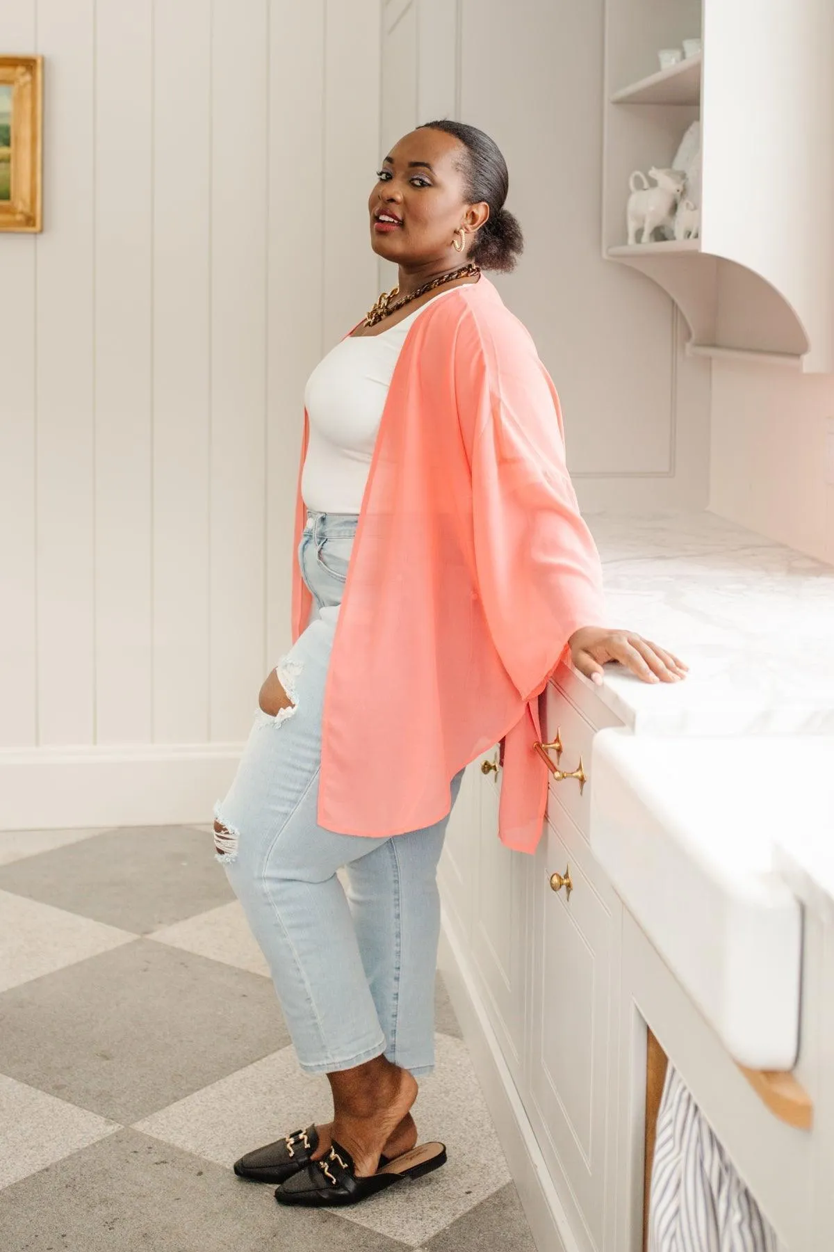 Hazel Blues® | Super Light Destroyed Boyfriend Jeans