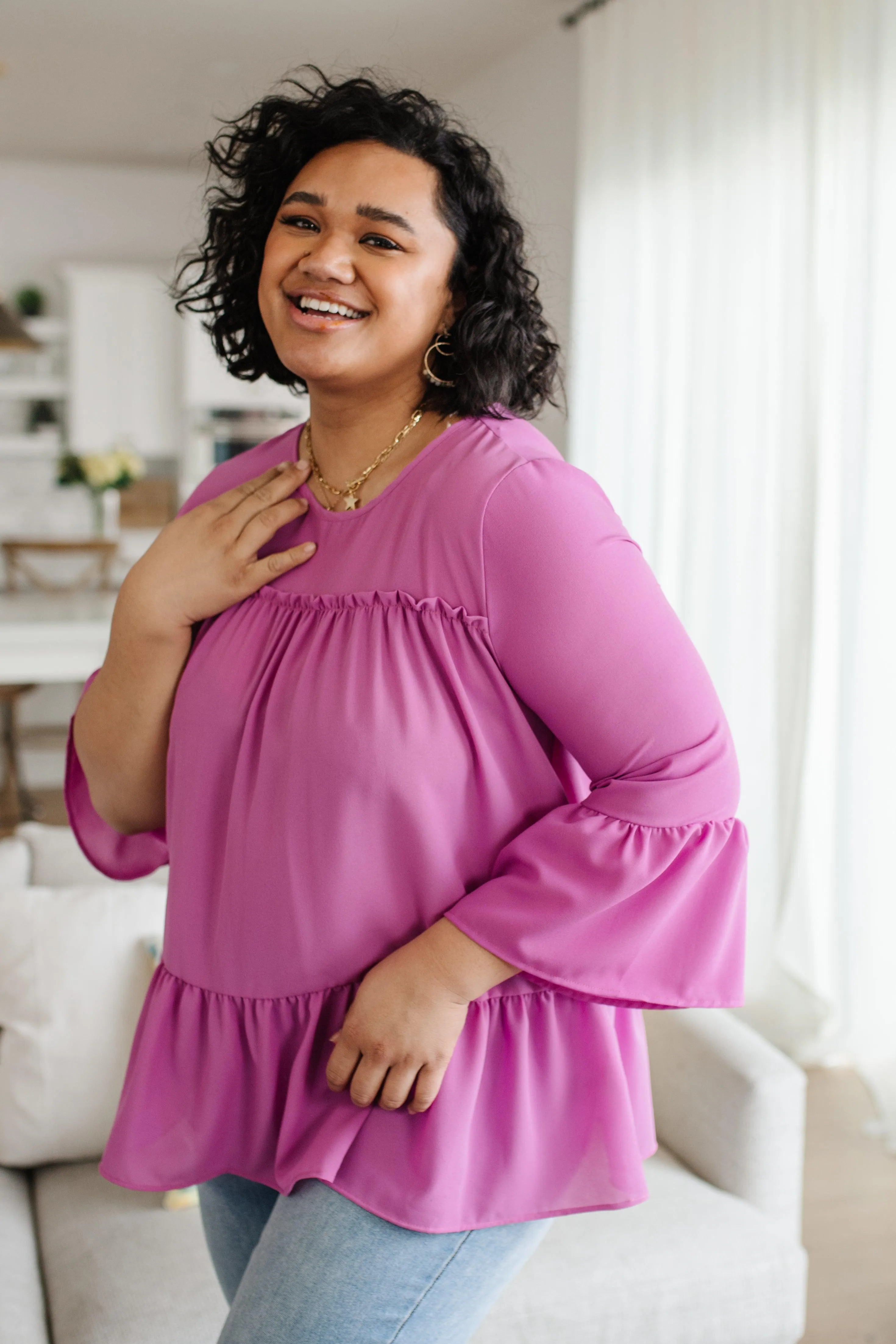 Hazel Blues® | Valley Girl Blouse