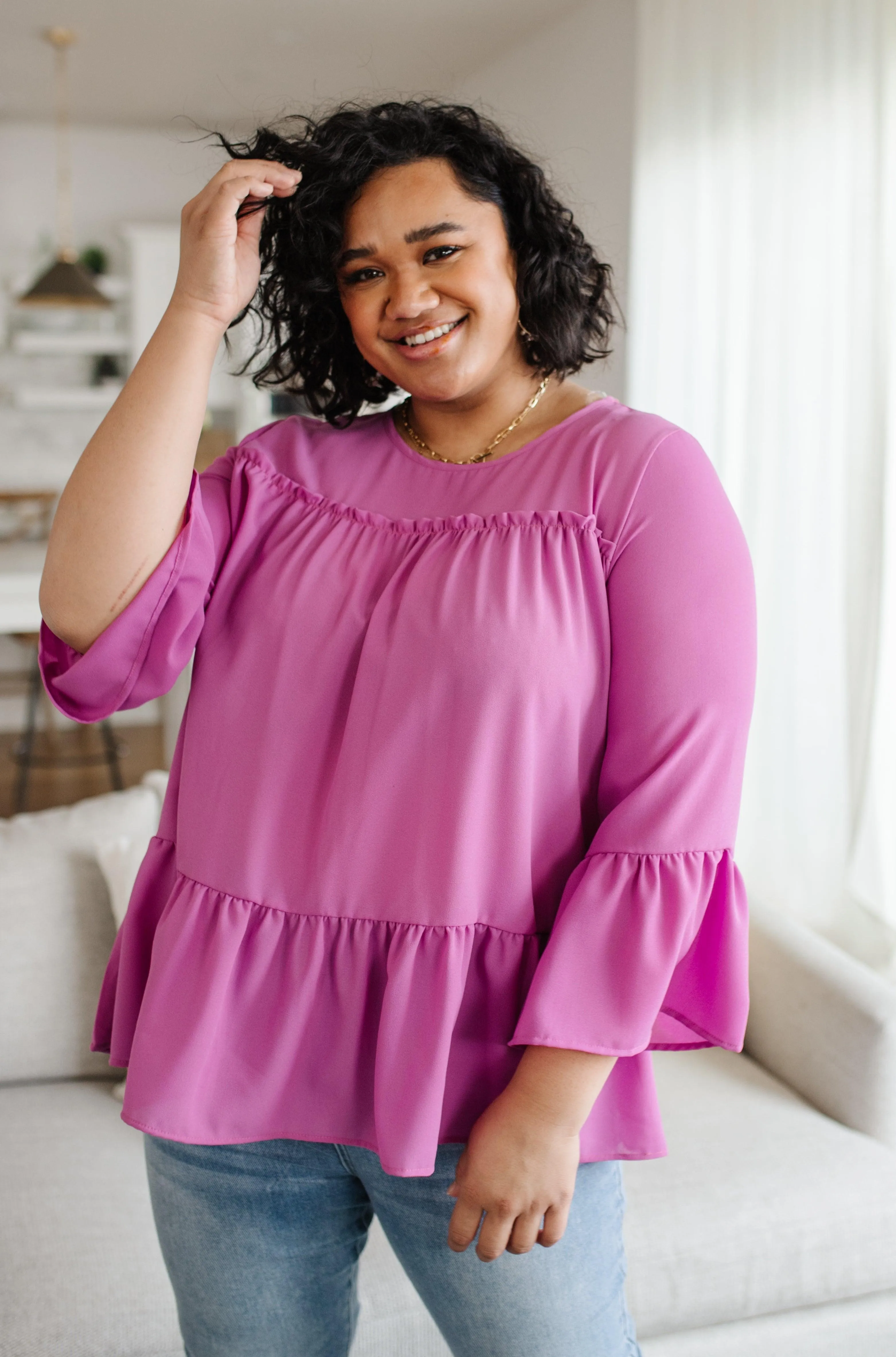 Hazel Blues® | Valley Girl Blouse