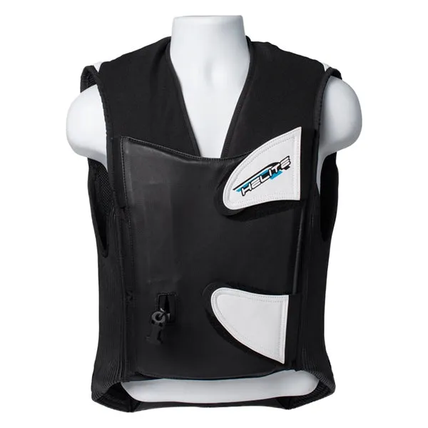 Helite Racing Airbag Safety Vest Unisex Black/White