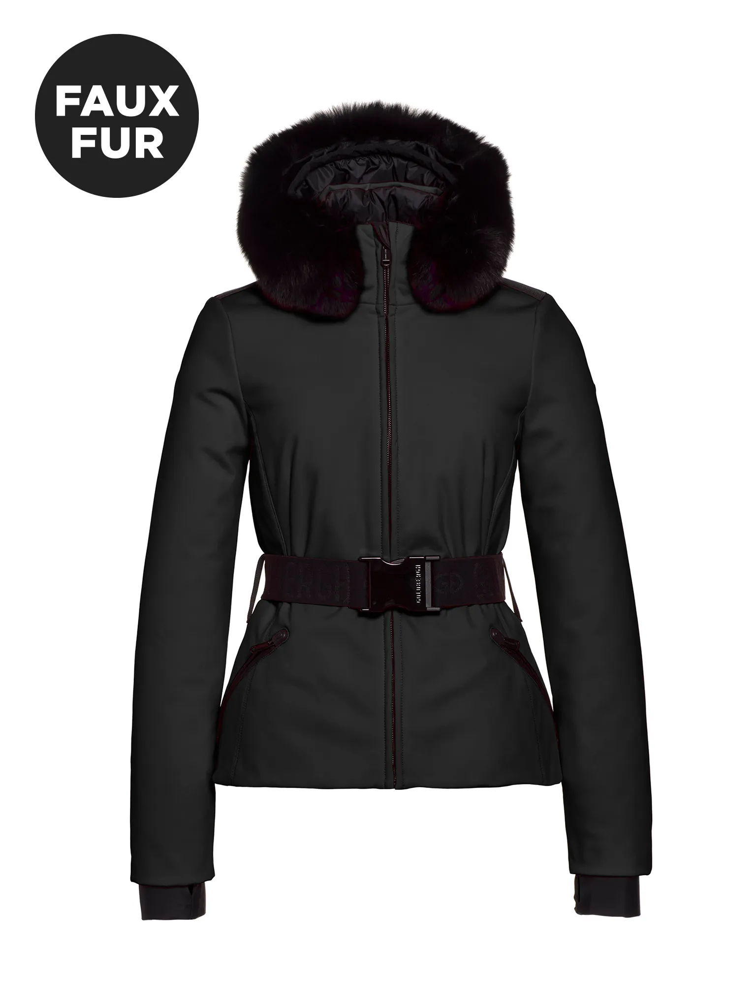 Hida Ski Jacket Faux Border W