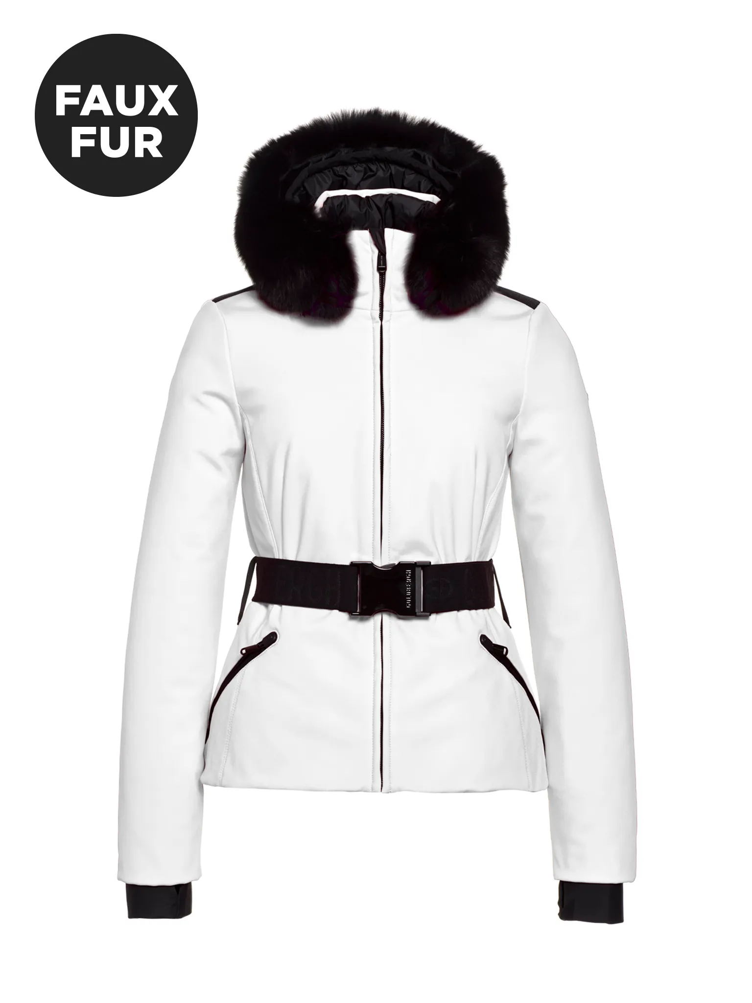 Hida Ski Jacket Faux Border W