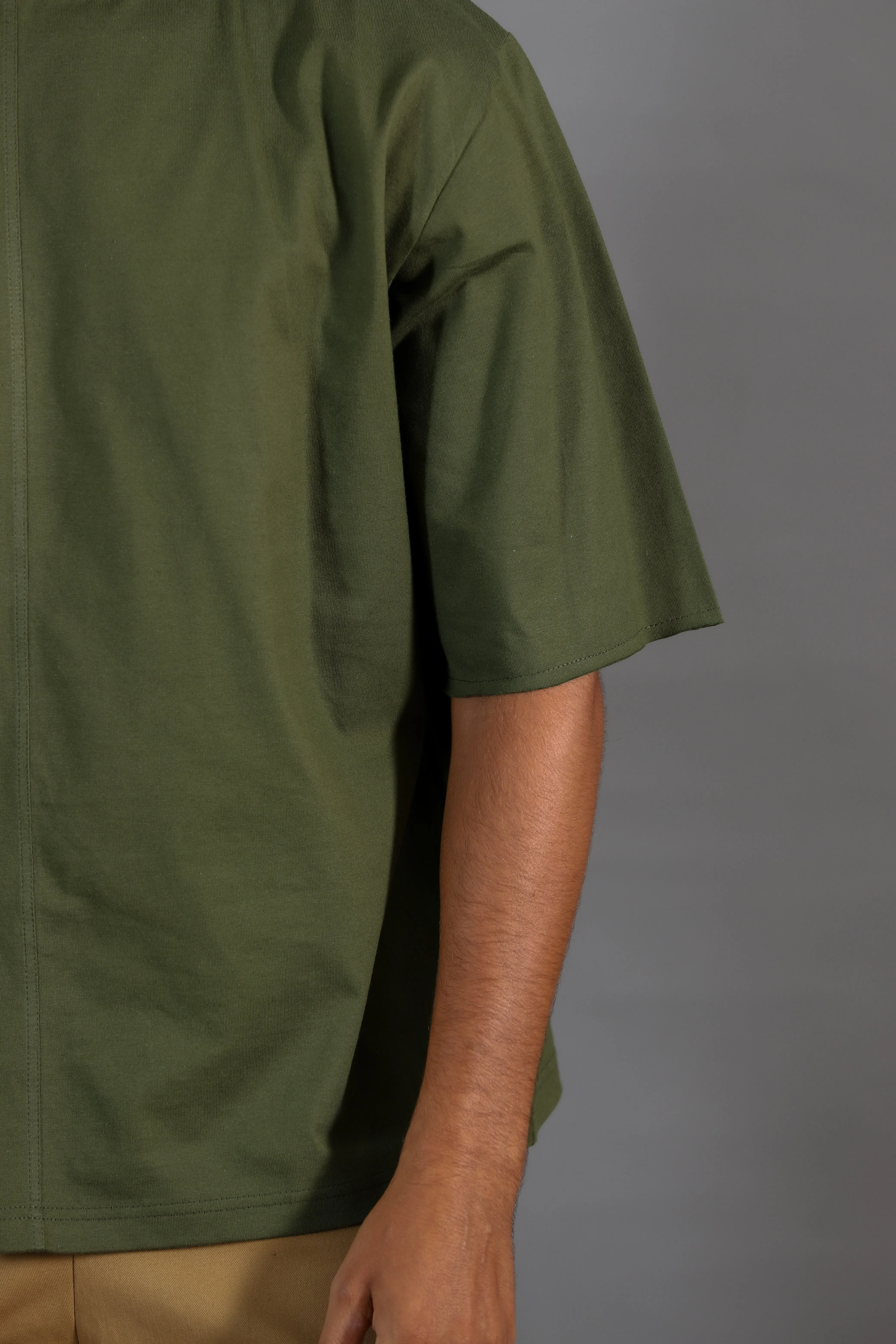 High Neck OVERSIZED Unisex T-shirt