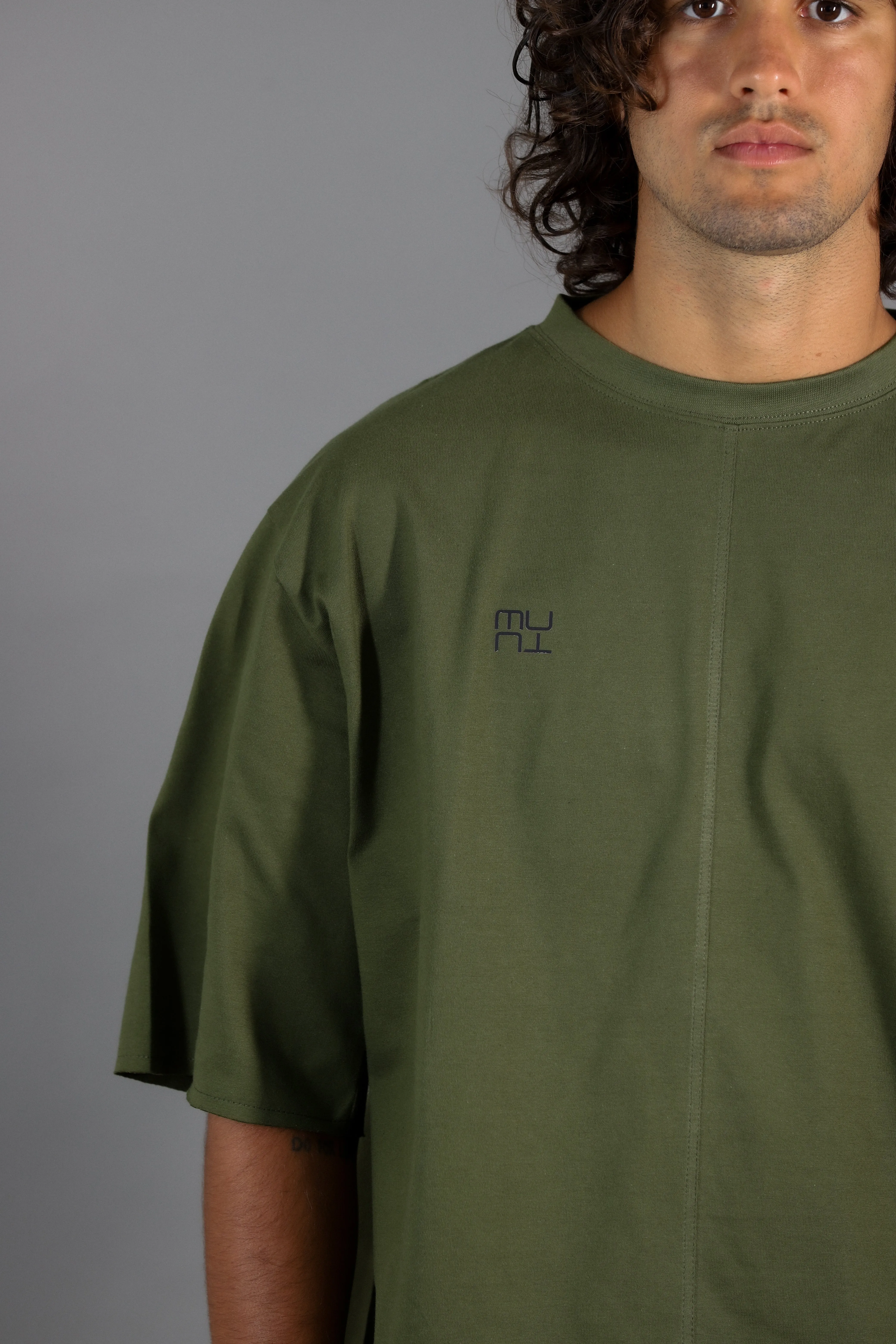 High Neck OVERSIZED Unisex T-shirt
