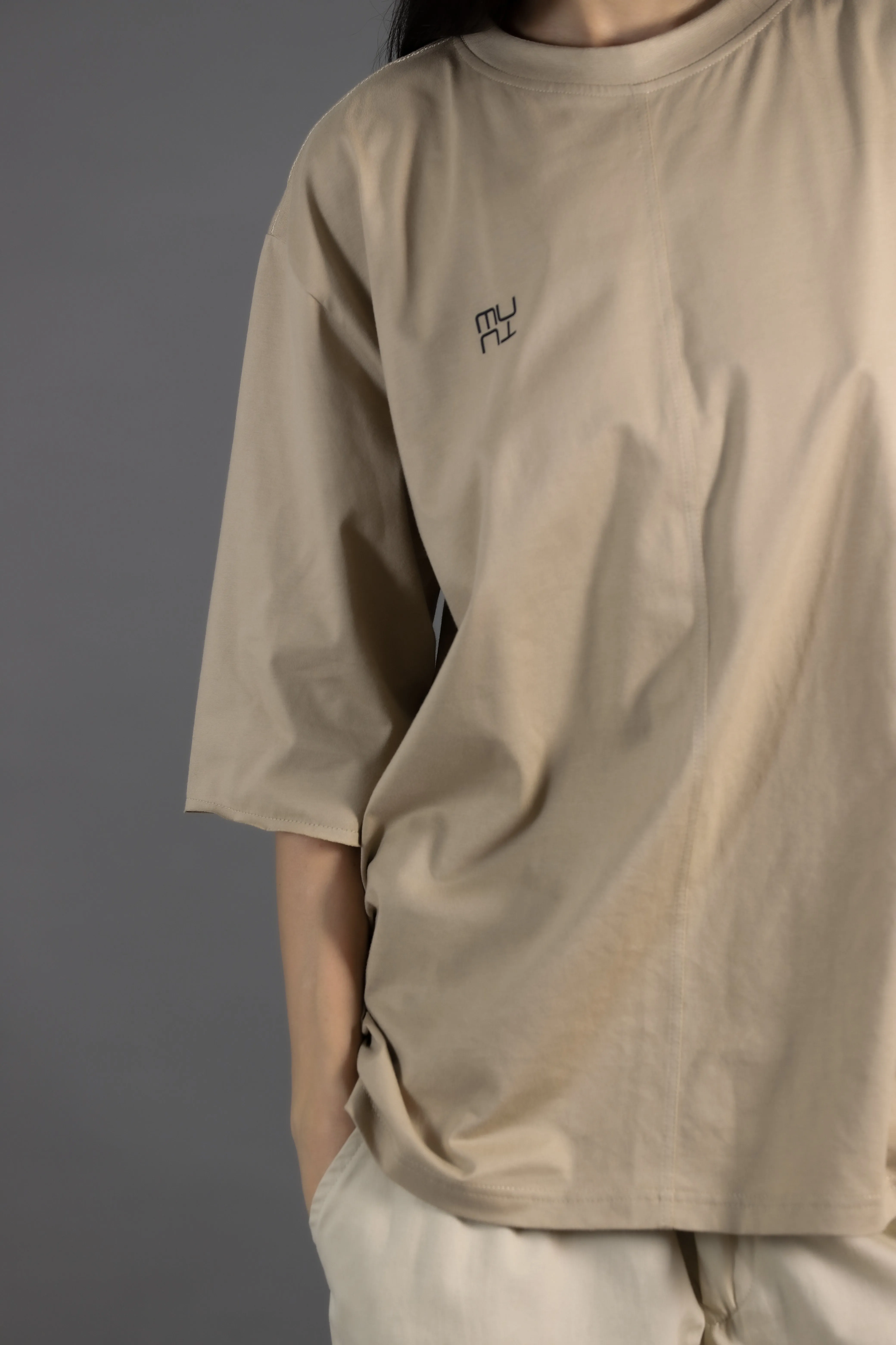 High Neck OVERSIZED Unisex T-shirt