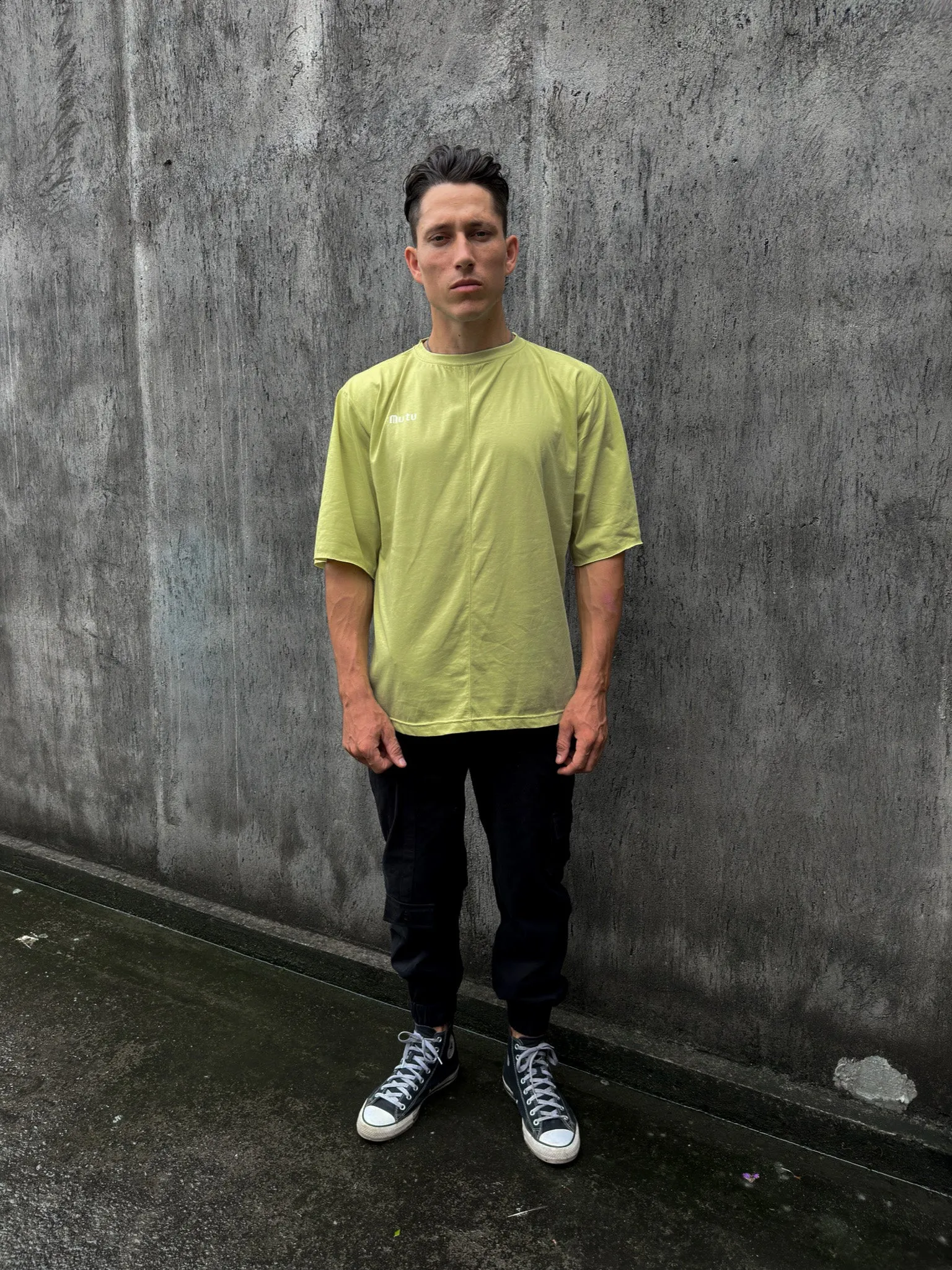 High Neck OVERSIZED Unisex T-shirt