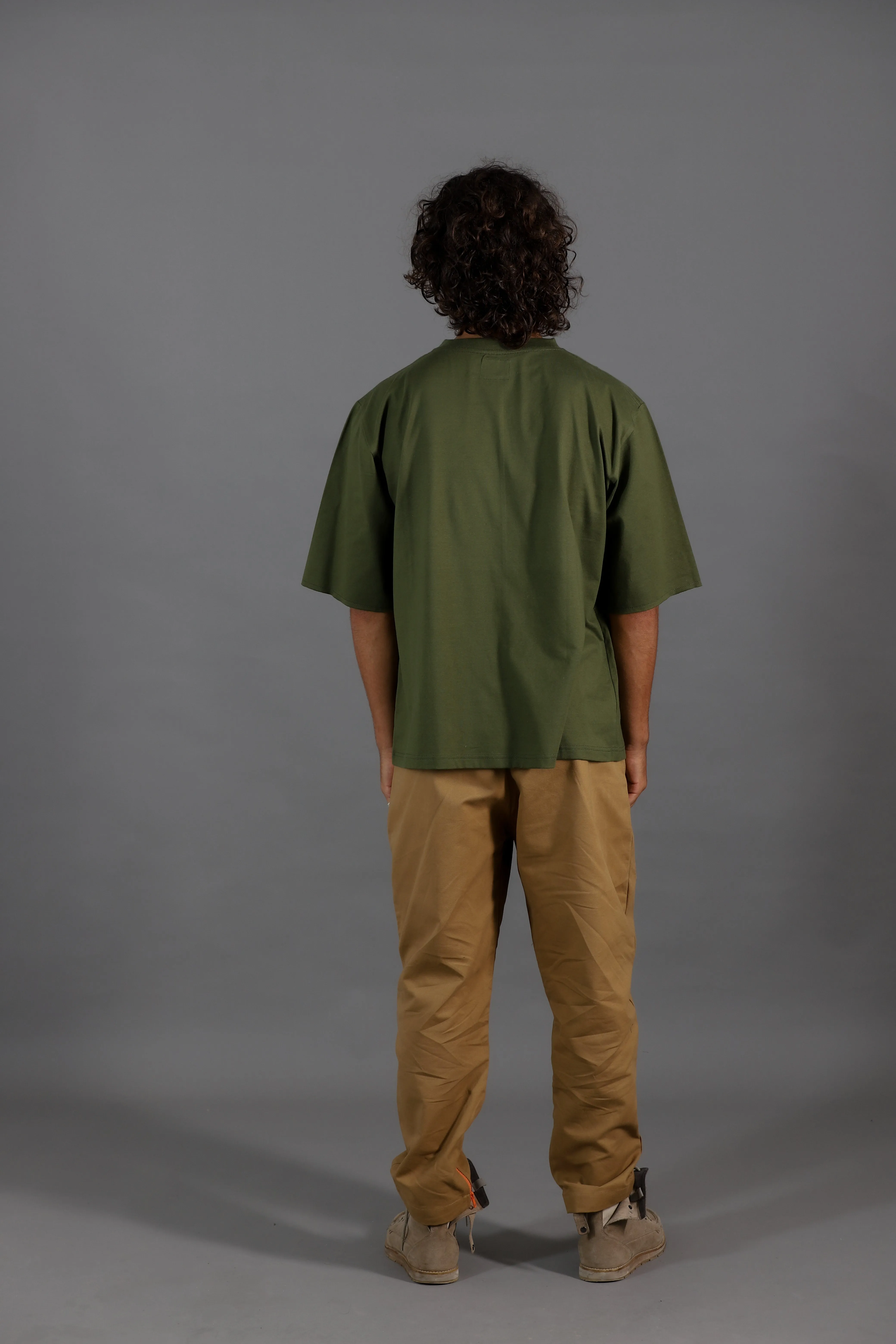 High Neck OVERSIZED Unisex T-shirt