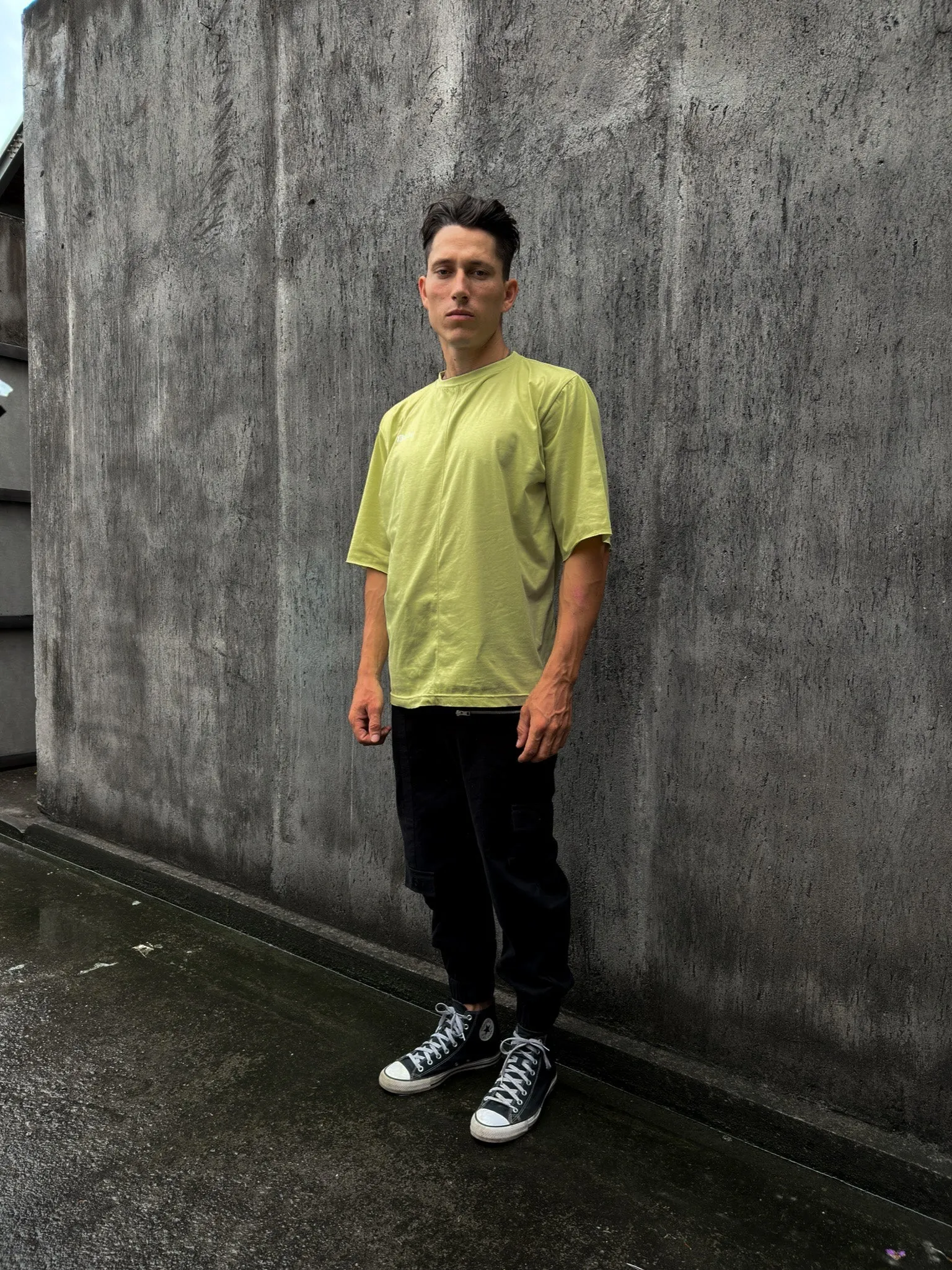 High Neck OVERSIZED Unisex T-shirt