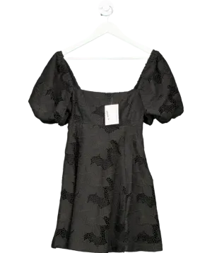 Hill House Black Matilda Mini Dress UK XS