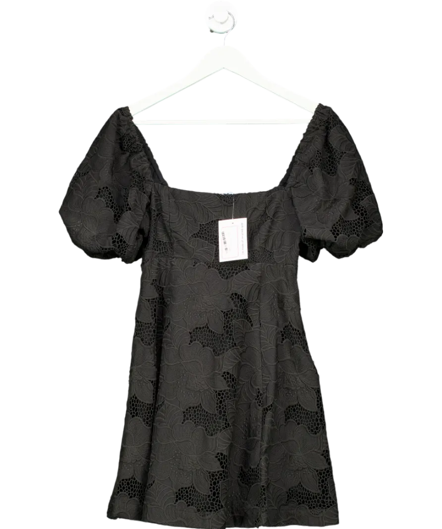 Hill House Black Matilda Mini Dress UK XS