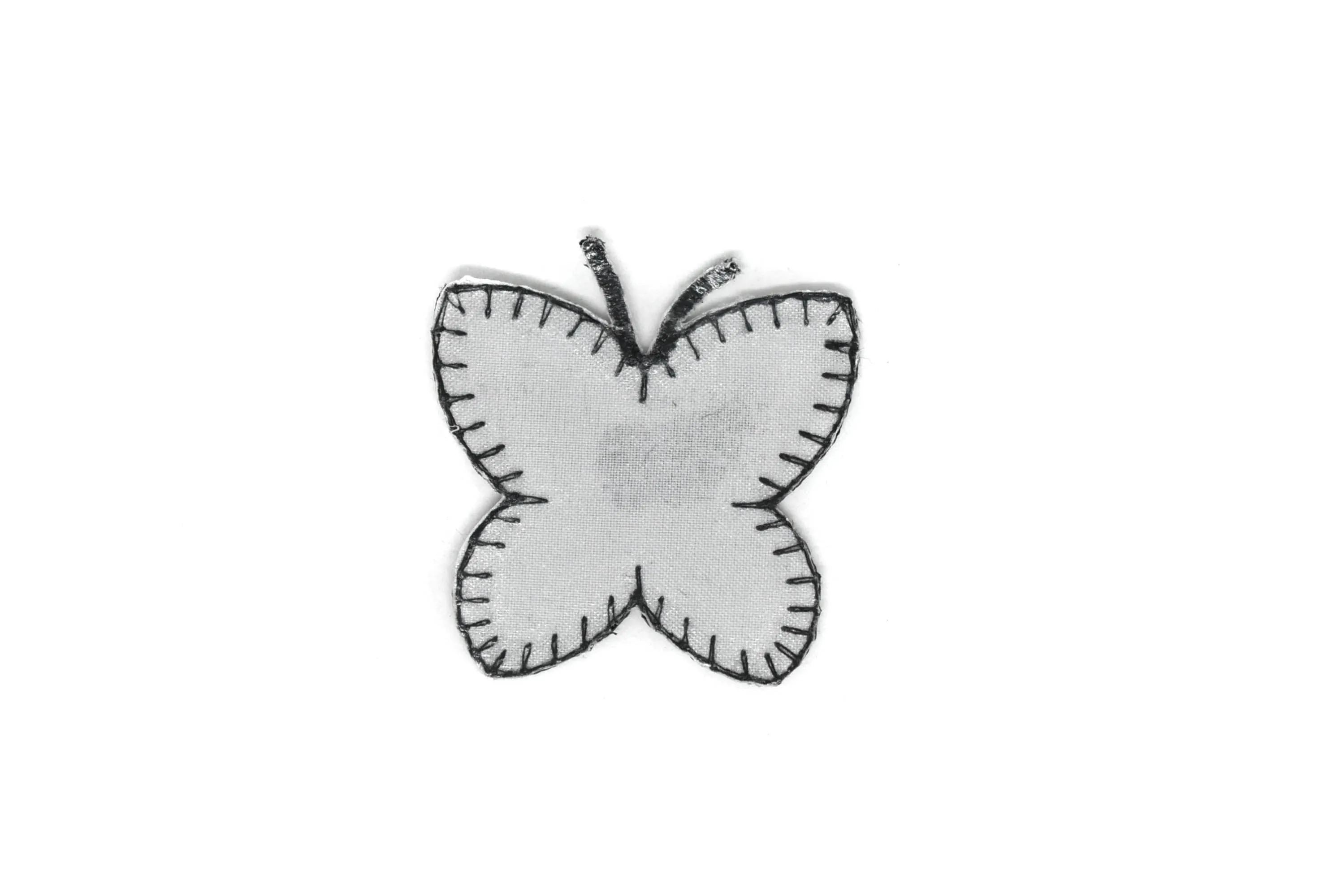 Hologram Butterfly Iron-On Patch 2.75" - 1 Piece