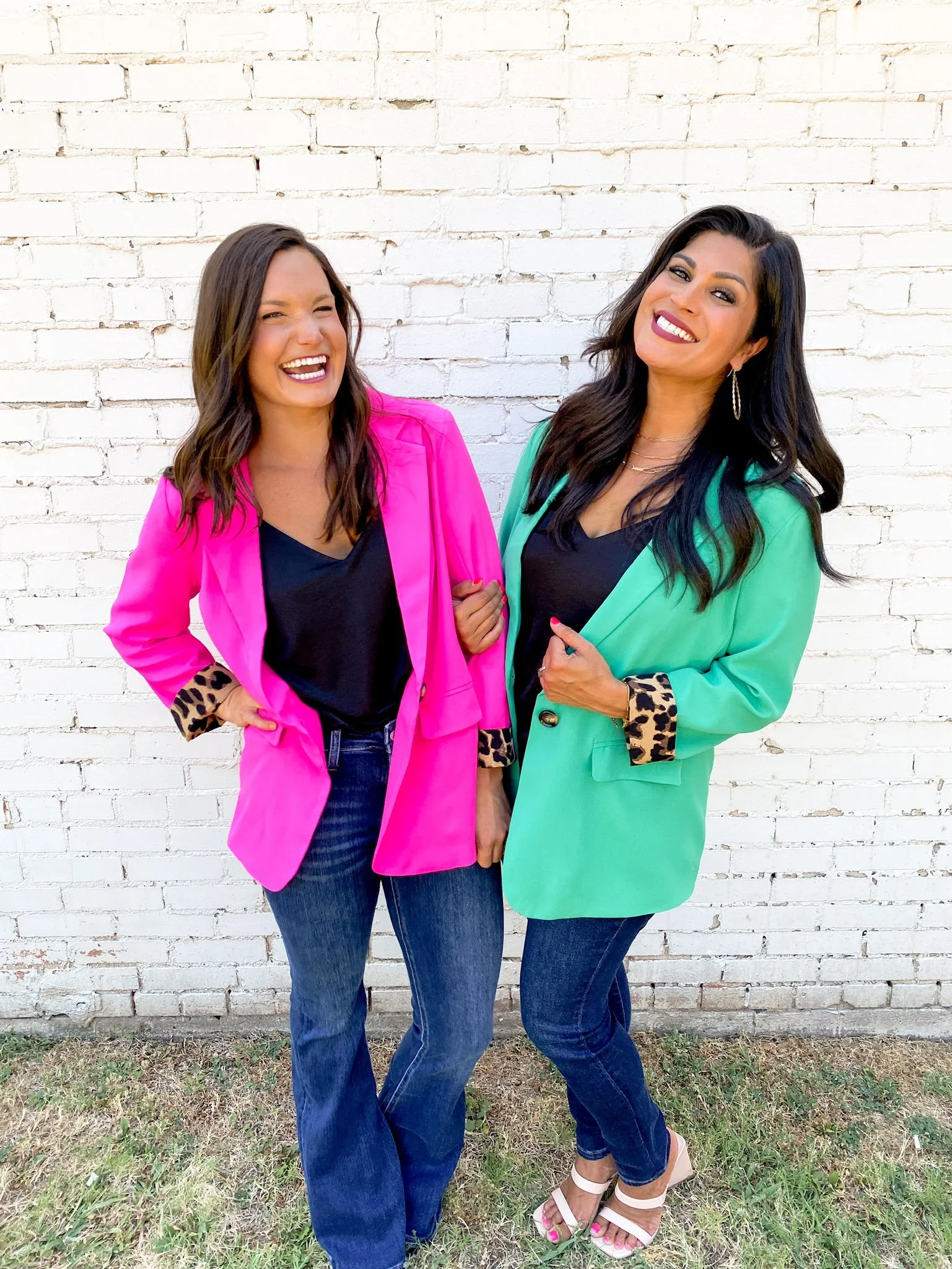 Hot Pink & Cheetah Blazer