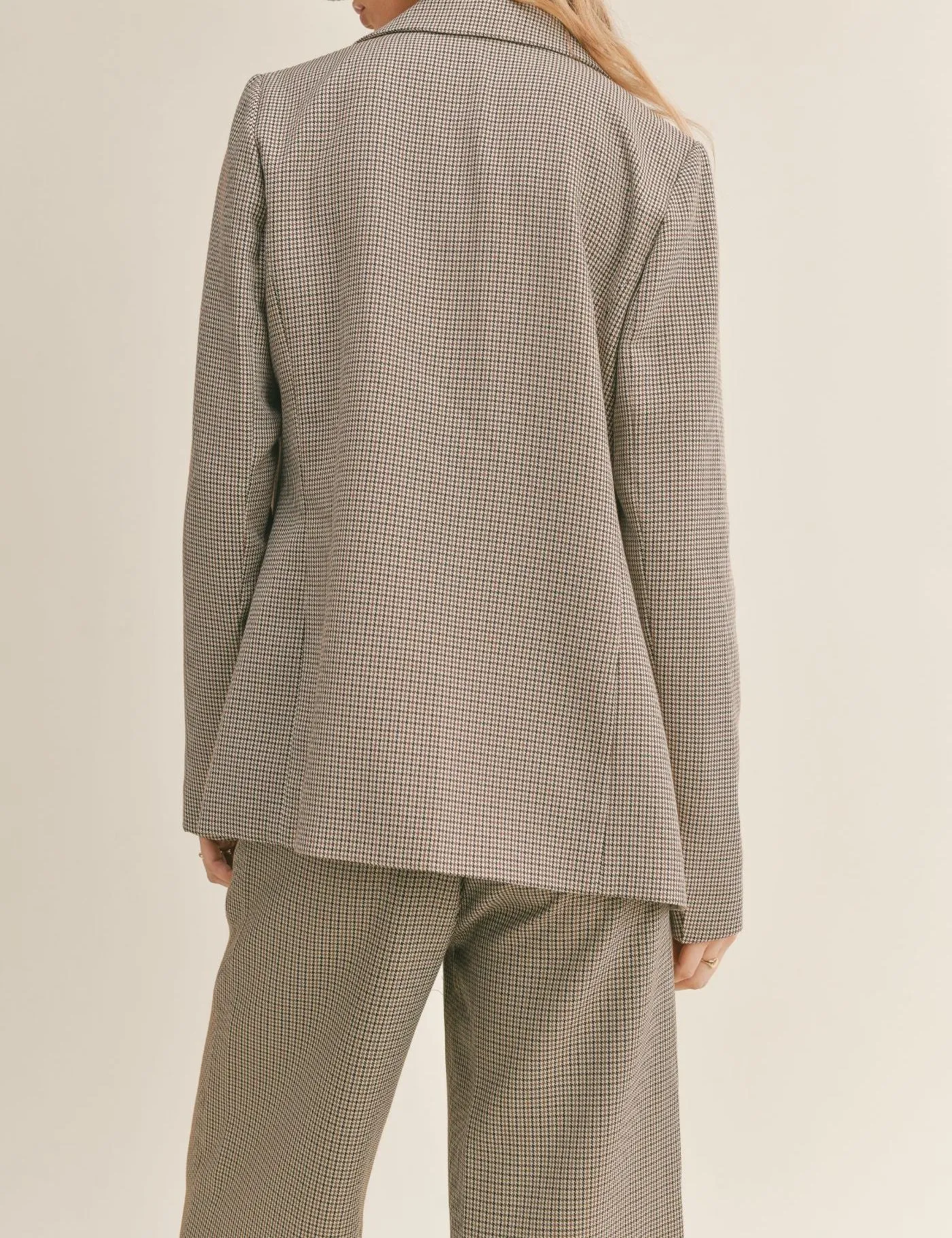 Houndstooth Blazer