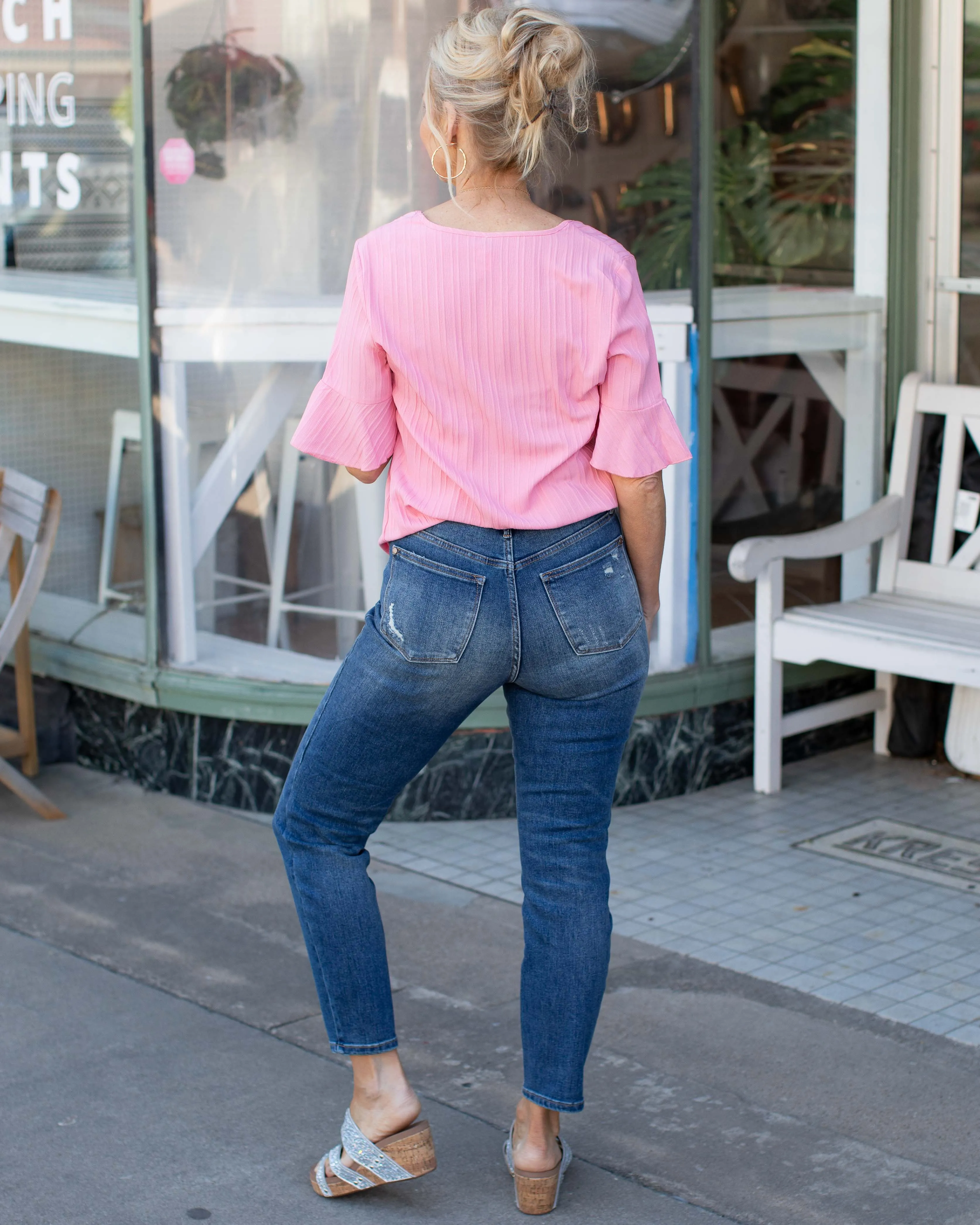 HW TUMMY CONTROL SLIM FIT JEAN BY JUDY BLUE