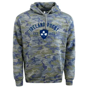 Ireland Rugby Est 1875 Camo Hoodie