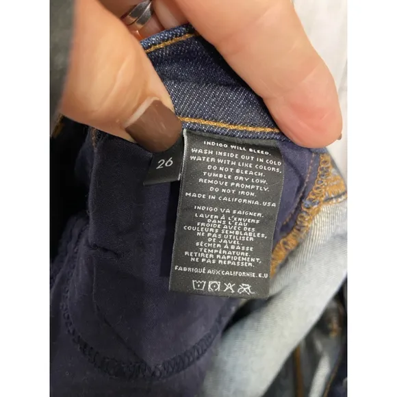 J BRAND “Oblivion” Jeans Skinny Sz 26