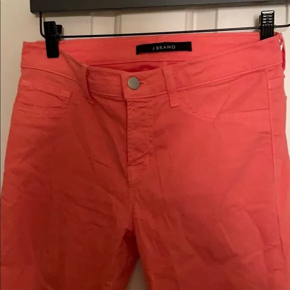 J Brand Skinny leg salmon pink size 27