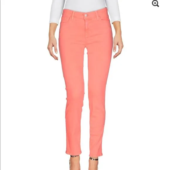 J Brand Skinny leg salmon pink size 27