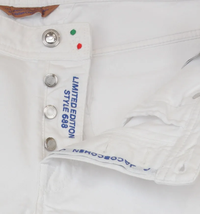 Jacob Cohën White Jeans - Slim