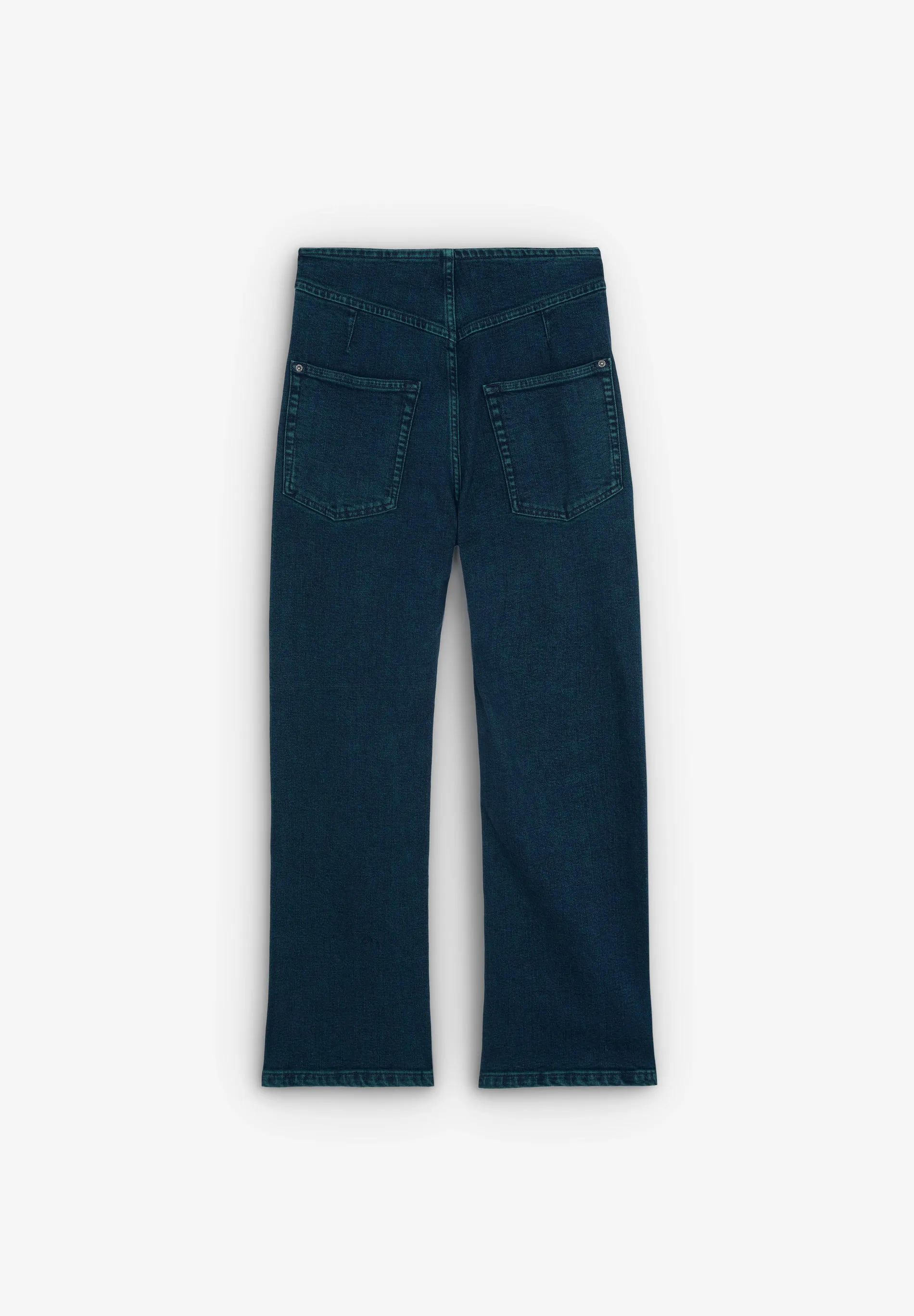 JEANS DIREITOS COM BOTÃO DE JOIA