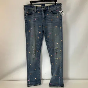Jeans Skinny By Pilcro In Blue Denim, Size: 2