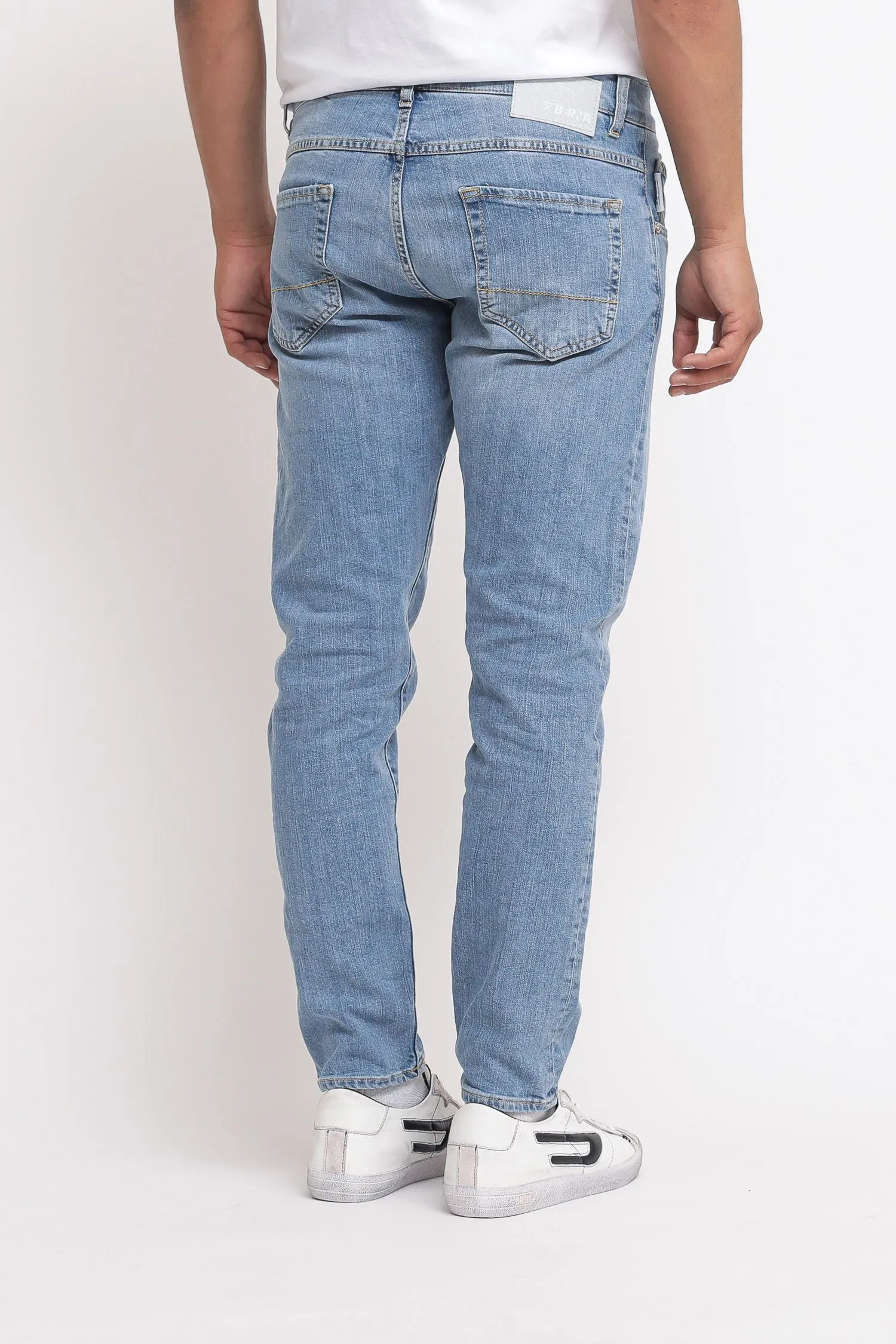 Jeans Slim Chiaro - Colore Unico