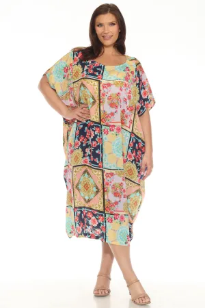 Johnny Was Jasper Cocoon Kaftan Dress CSW2422-YX Plus Size