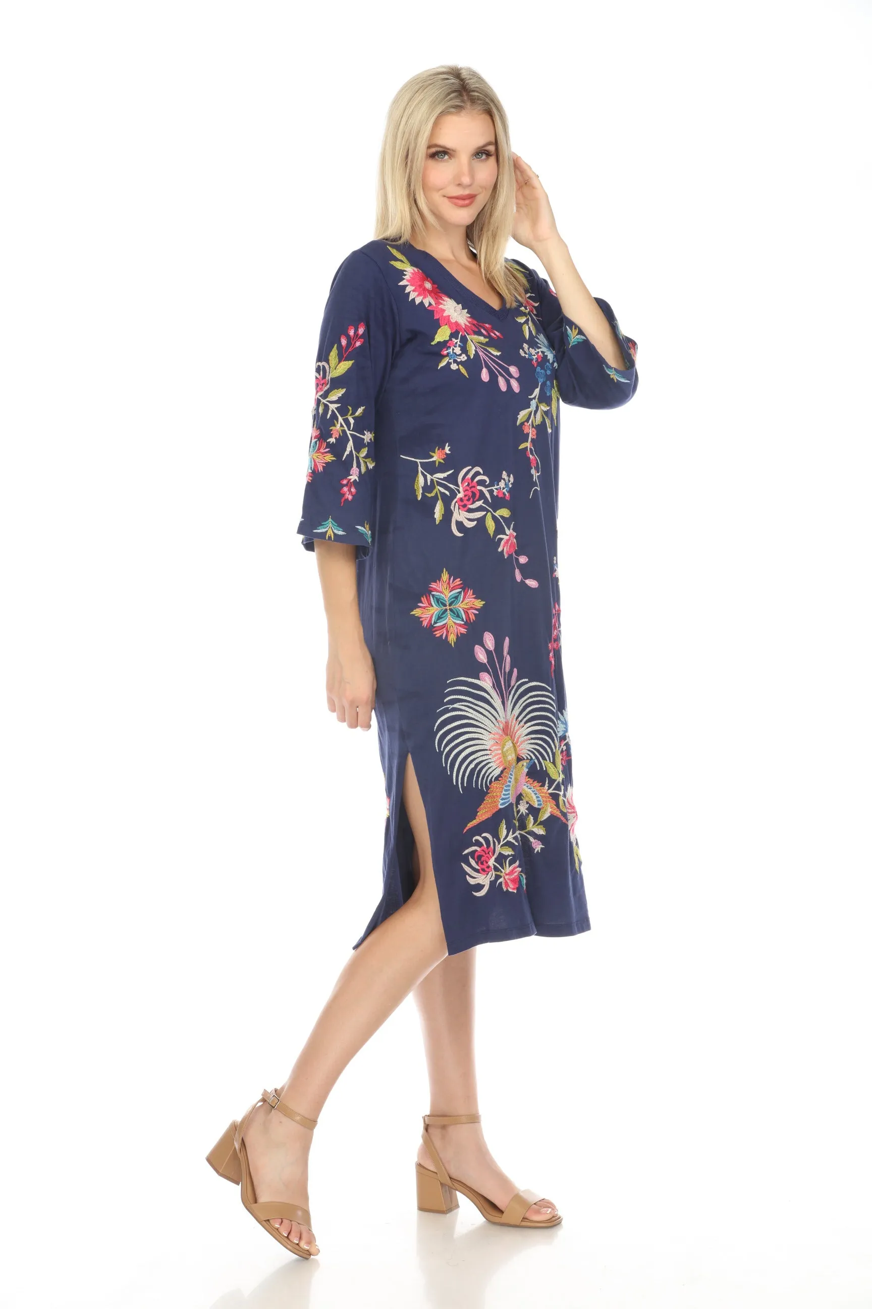 Johnny Was Julie Kimono Sleeve Tee Dress R32423-E *