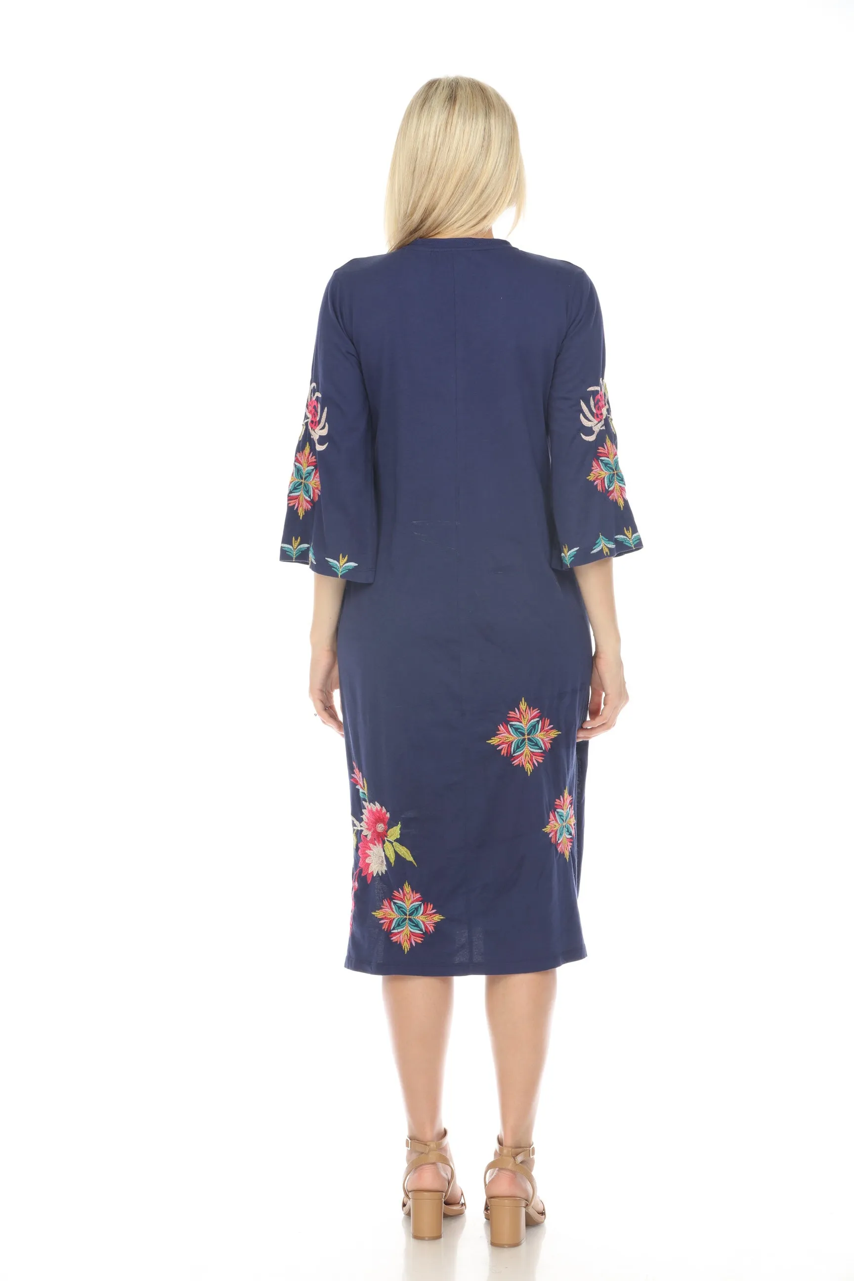 Johnny Was Julie Kimono Sleeve Tee Dress R32423-E *