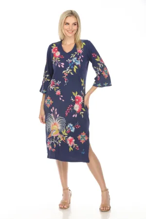 Johnny Was Julie Kimono Sleeve Tee Dress R32423-E *