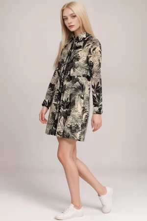 Johnny Was Workshop Piping Shirt Dress W36924-6