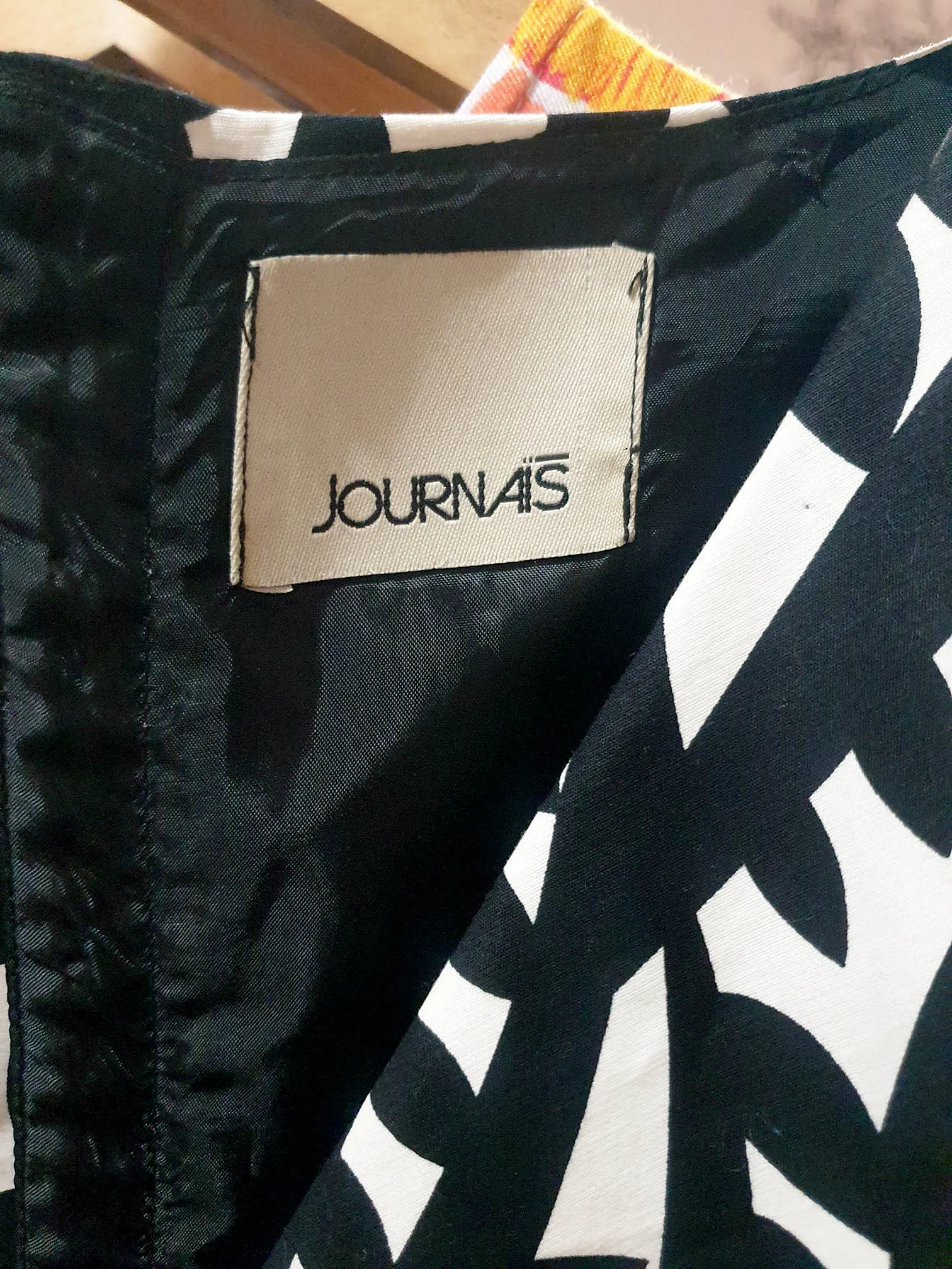 Journais black and white dress size 16
