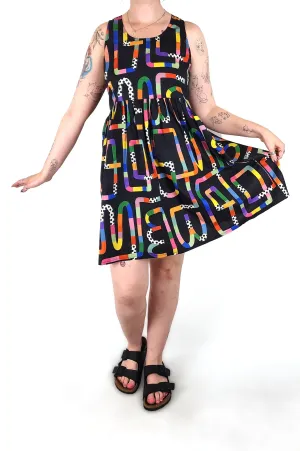 Kala Cola black cotton dress size Medium
