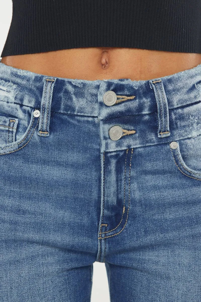 KANCAN Leighton Straigt High Rise Denim Jeans