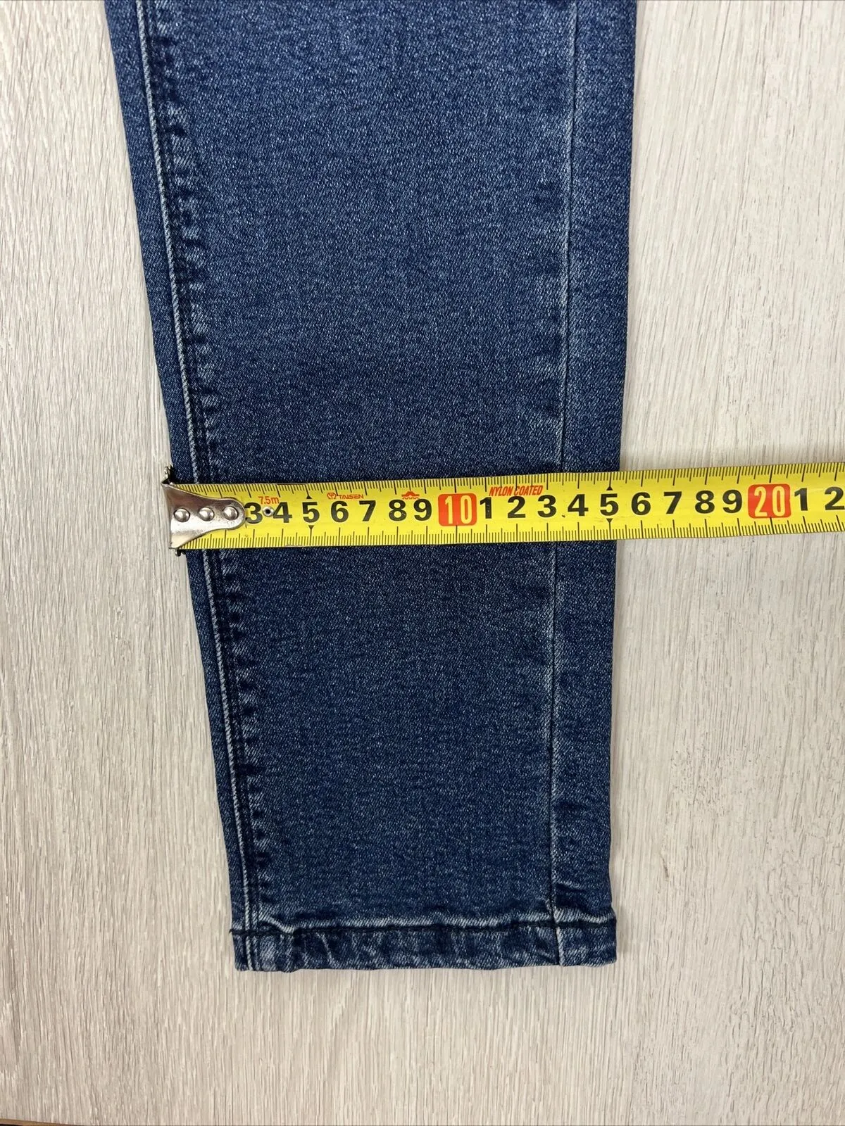Kenji Mens Slim Jeans Size 30 (2 Pairs - Black & Blue)