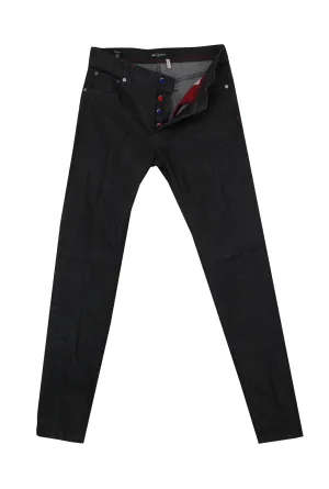 Kiton Black Jeans - Slim