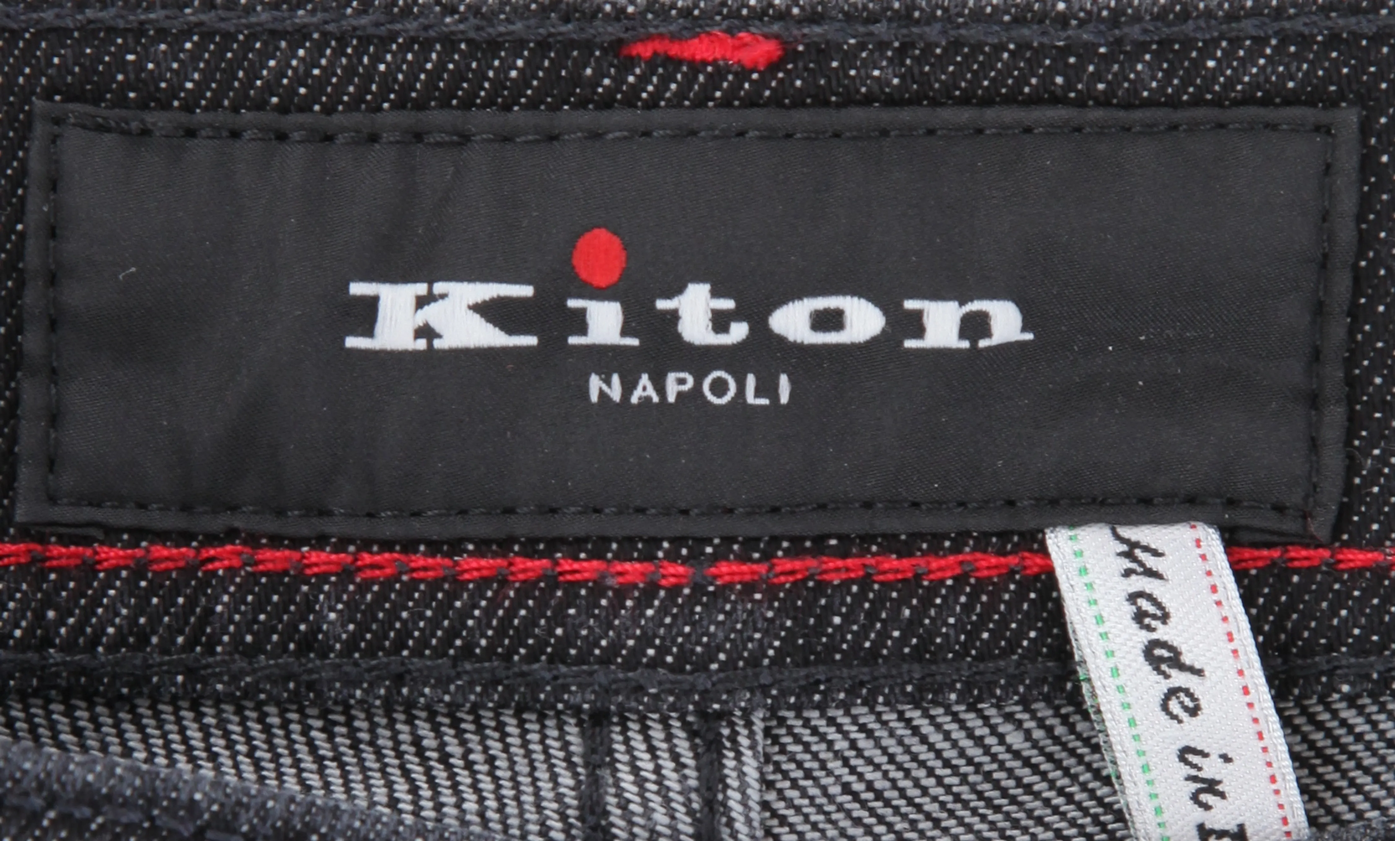 Kiton Black Jeans - Slim