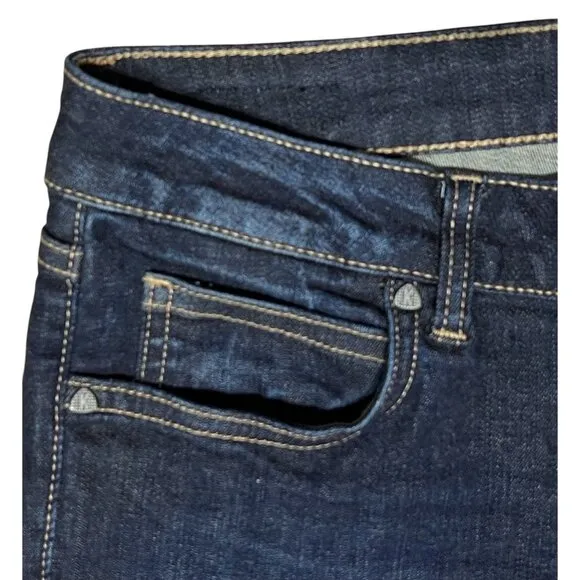 Kut From The Kloth Diana Kurvy Skinny Mid Rise Stretch Blue Jeans Women Size 12