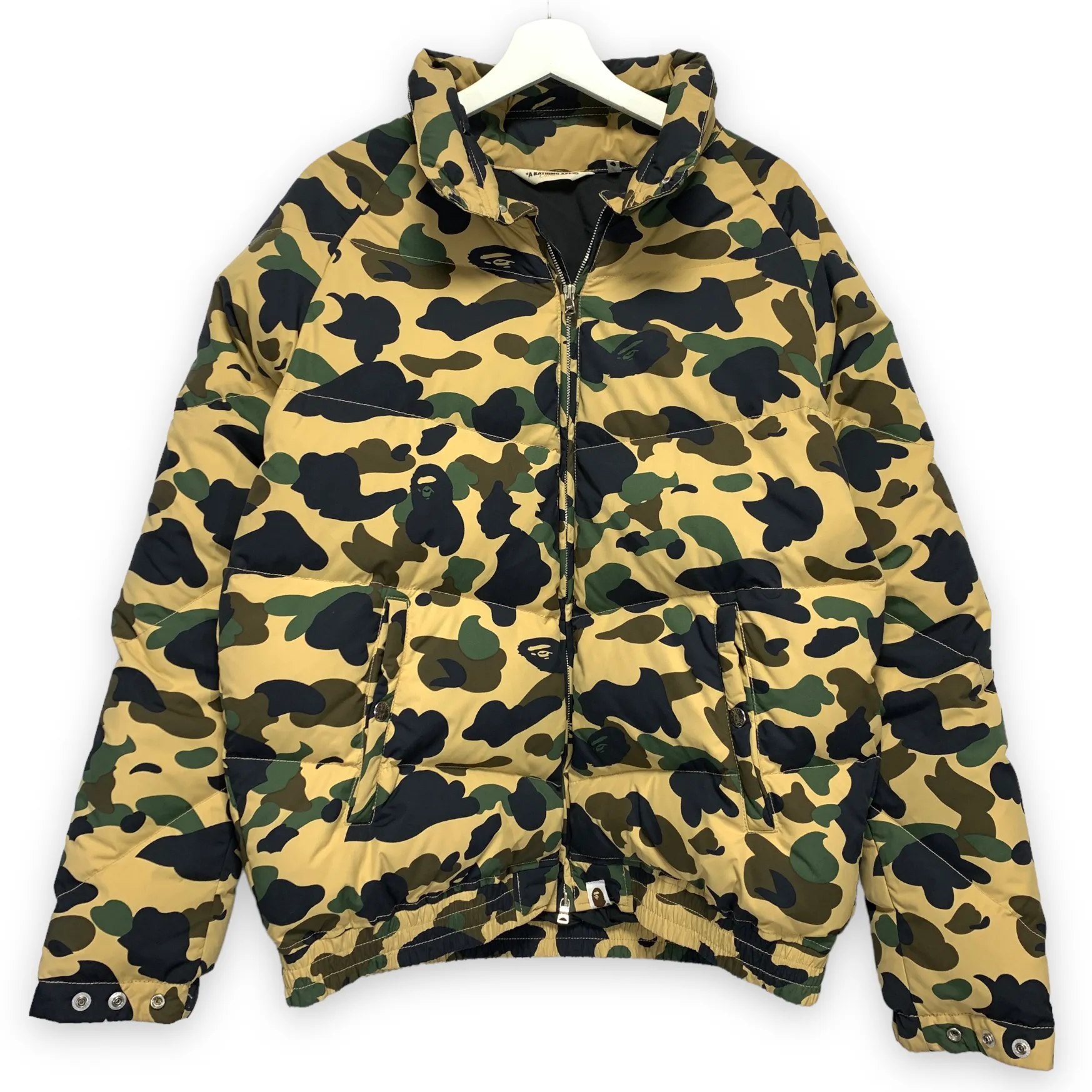 [L] A Bathing Ape Bape Nigo Era 1st Camo Down Puffer Jacket