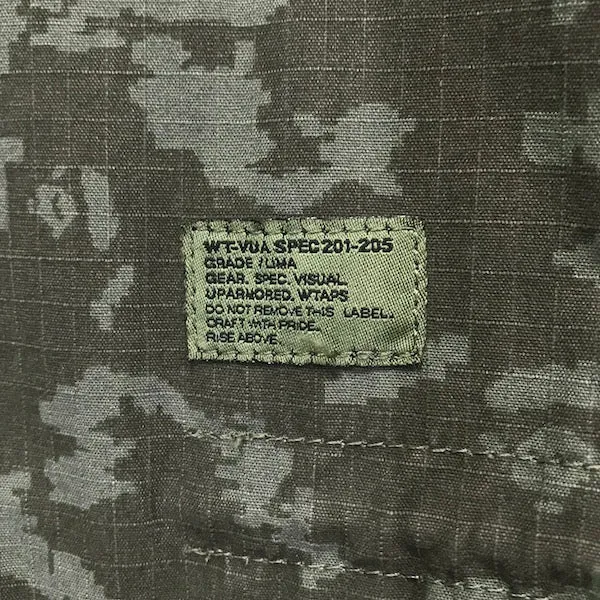 [L] A Bathing Ape Ursus Bape x WTaps Bapexclusive Limited Digicamo M-65 Jacket