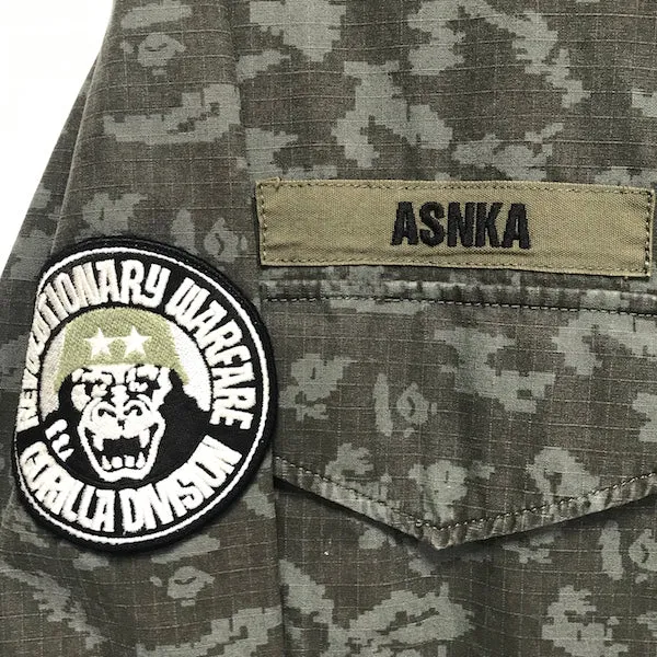 [L] A Bathing Ape Ursus Bape x WTaps Bapexclusive Limited Digicamo M-65 Jacket